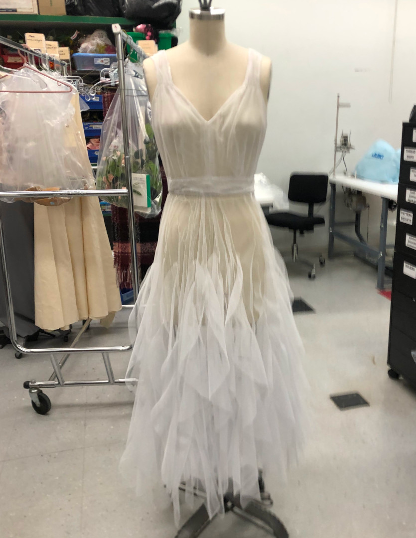 Seagull Dress and Headpiece